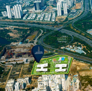 4 BHK Luxury flat for sale near Gachibowli