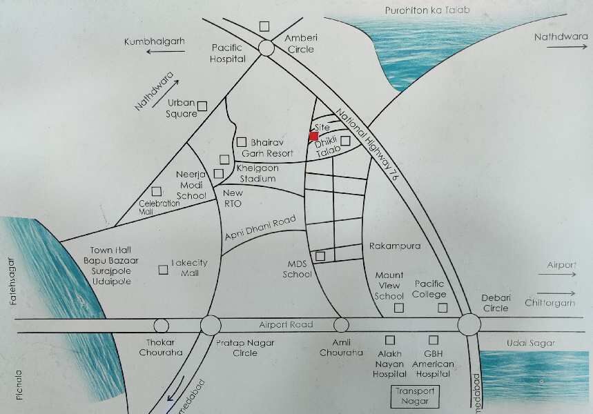 3 BHK Individual Houses / Villas for Sale in Dhikli, Udaipur