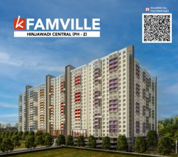 3 BHK Flats & Apartments for Sale in Hinjewadi, Pune (1071 Sq.ft.)