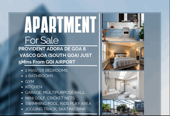 2 BHK Flats & Apartments For Sale In Dabolim, Vasco-da-Gama, Goa (798 Sq.ft.)