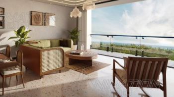 sea view apartment for sale in baga north Goa