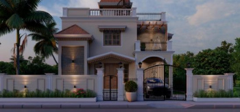 luxury 3bhk semi-furnished villa in bicholim
