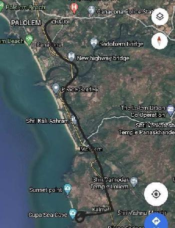 280000 Sq. Meter Commercial Lands /Inst. Land for Sale in Loliem, Goa