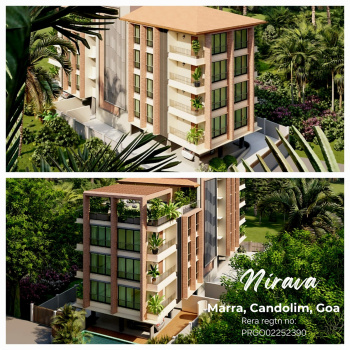 Flats & Apartments for Sale in Candolim, Goa (679 Sq.ft.)