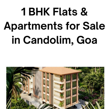 1 BHK Apartment 679 Sq.ft. for Sale in Sequeira Vaddo, Candolim, Goa