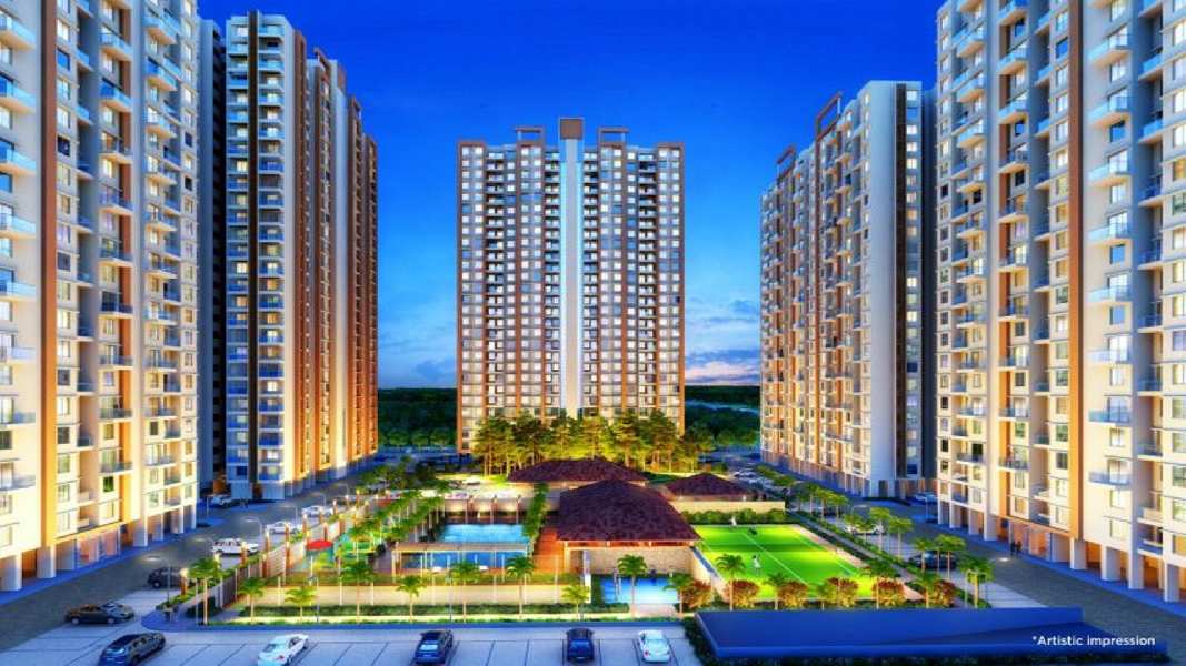 2 BHK Flats & Apartments for Sale in Manjari Khurd, Pune (708 Sq.ft.)