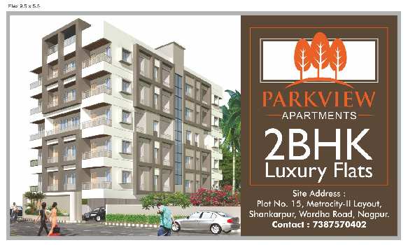 2 BHK Flats & Apartments for Sale in Shankarpur, Nagpur (1120 Sq.ft.)
