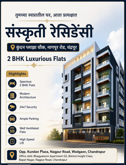Property for sale in Wadgaon, Chandrapur