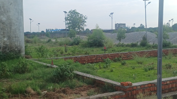 112 mtr west facing plot in sector 15 New Moradabad