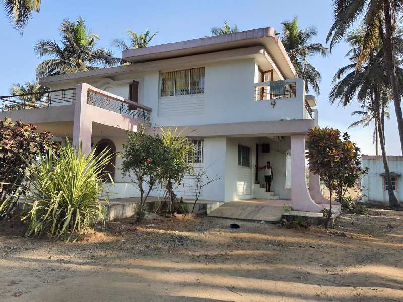 5 Acre with banglow sea beach farmhouse