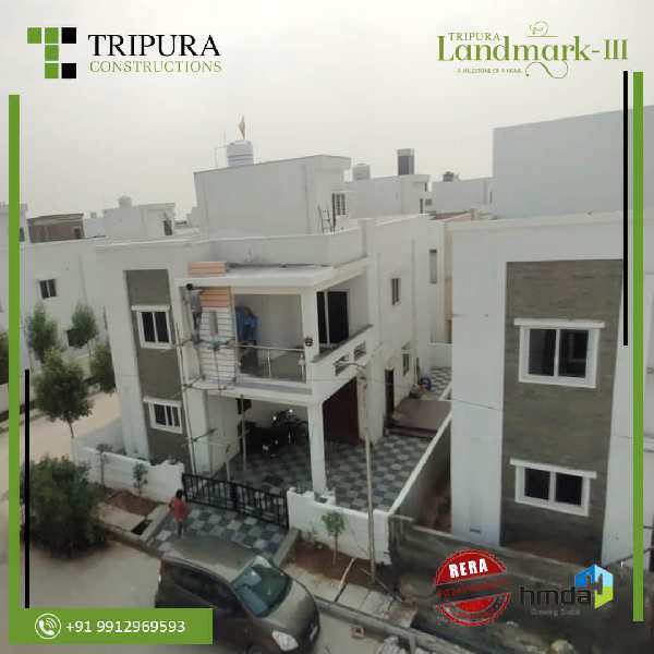 3 BHK Individual Houses / Villas for Sale in Bowrampet, Hyderabad (2100 Sq.ft.)