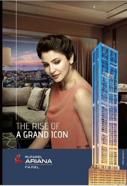 3 bhk spacious and luxurious homes in Parel Ruparel Ariana .