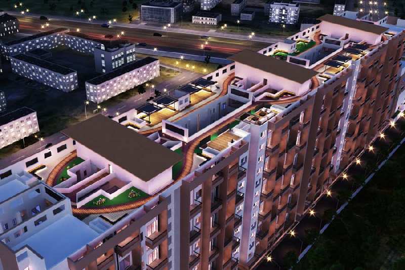 Spacious 2BHK flats with Podium Terrace in Wakad