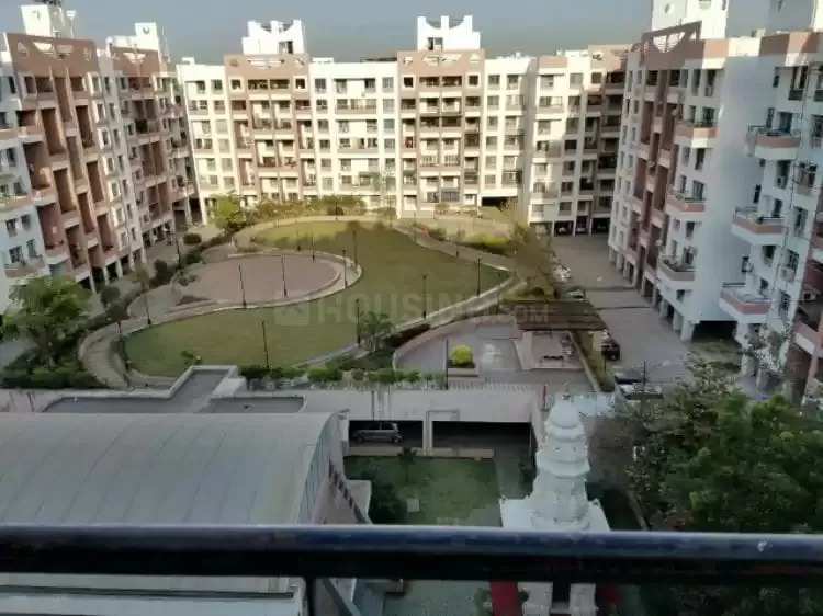 2BHK flat sale with 2 balconies in Kunal Icon