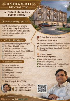 Residential Plot For Sale In Ring Road, Surat (100 Sq. Yards)