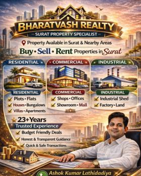 Agricultural/Farm Land for Rent in Canal Road, Surat (5000 Sq. Yards)