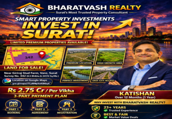 Industrial Land / Plot for Sale in Sachin, Surat (20125 Sq. Meter)