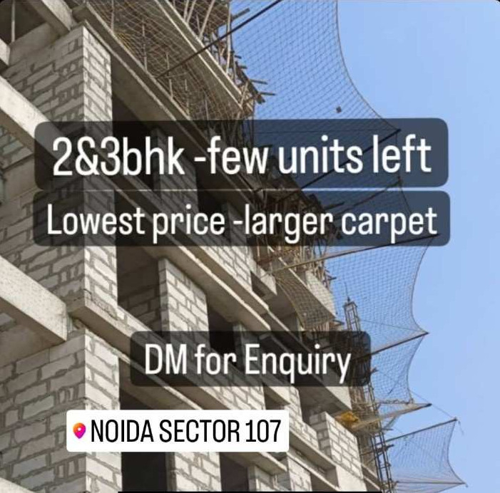 2 BHK Builder Floor for Sale in Sector 107, Noida (700 Sq.ft.)