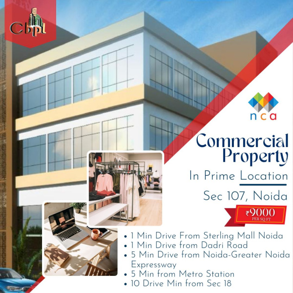 350 Sq.ft. Commercial Shops for Sale in Sector 107, Noida
