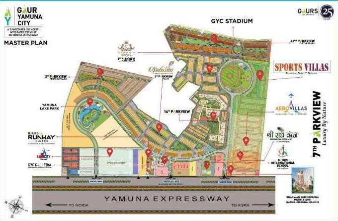 100 Sq. Meter Residential Plot for Sale in Yamuna Expressway, Greater Noida