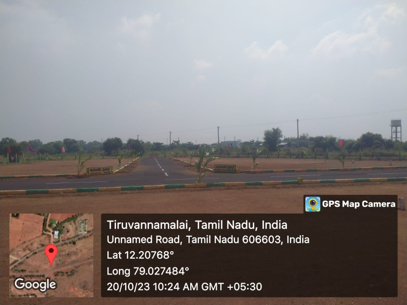 1000 Sq.ft. Residential Plot For Sale In Nallavanpalayam, Tiruvannamalai