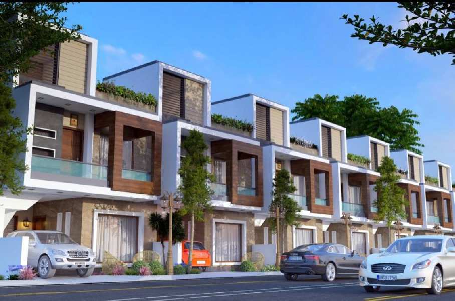 Duplex style villa kothi