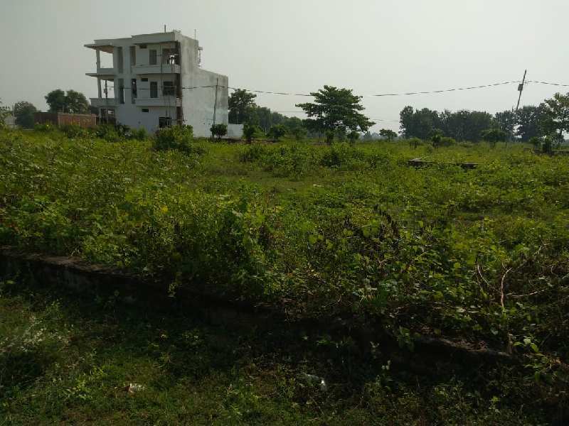 Very prime and fully developed plot in gomti anagr lucknow