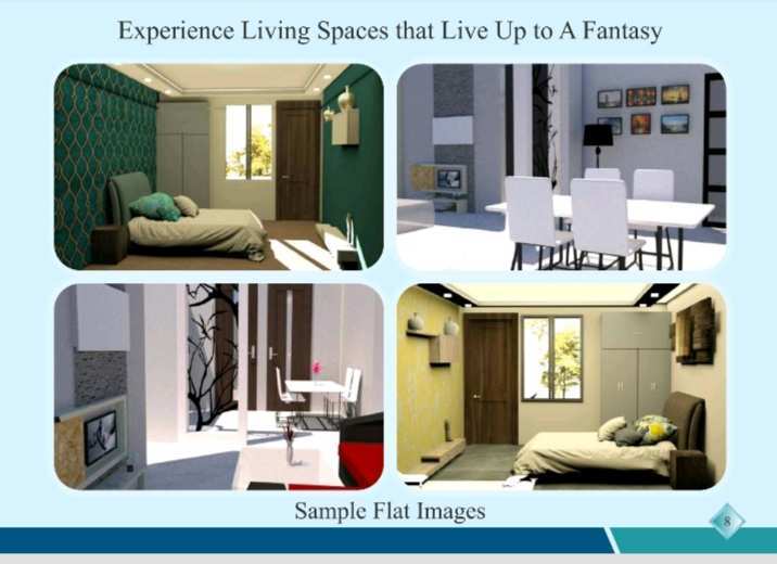 3 BHK Flats & Apartments for Sale in Alwar Bypass Road, Bhiwadi (1235 Sq.ft.)