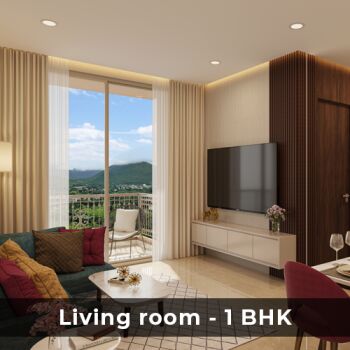 1 BHK Flats & Apartments for Sale in Bhokarpada, Navi Mumbai (691 Sq.ft.)