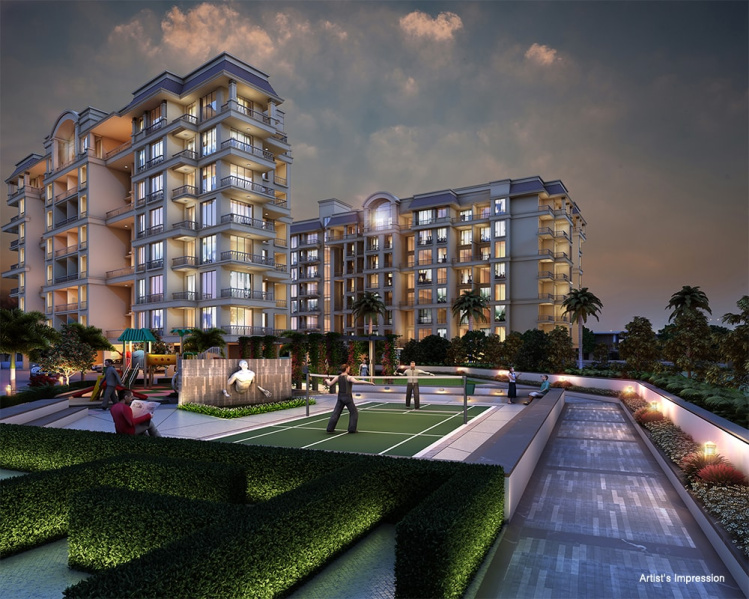 1 BHK Flats & Apartments for Sale in Taloja, Navi Mumbai (585 Sq.ft.)