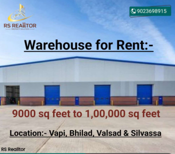Warehouse for Rent in Vapi Highway