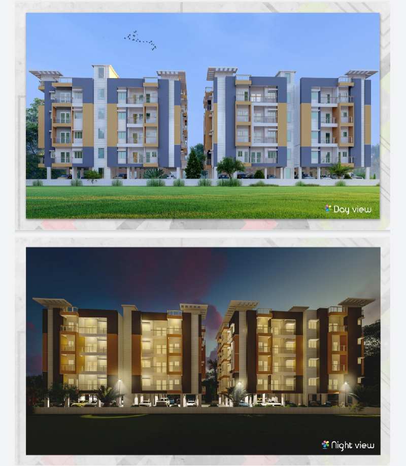 3 BHK Flats & Apartments for Sale in Dispur, Guwahati (1172 Sq.ft.)