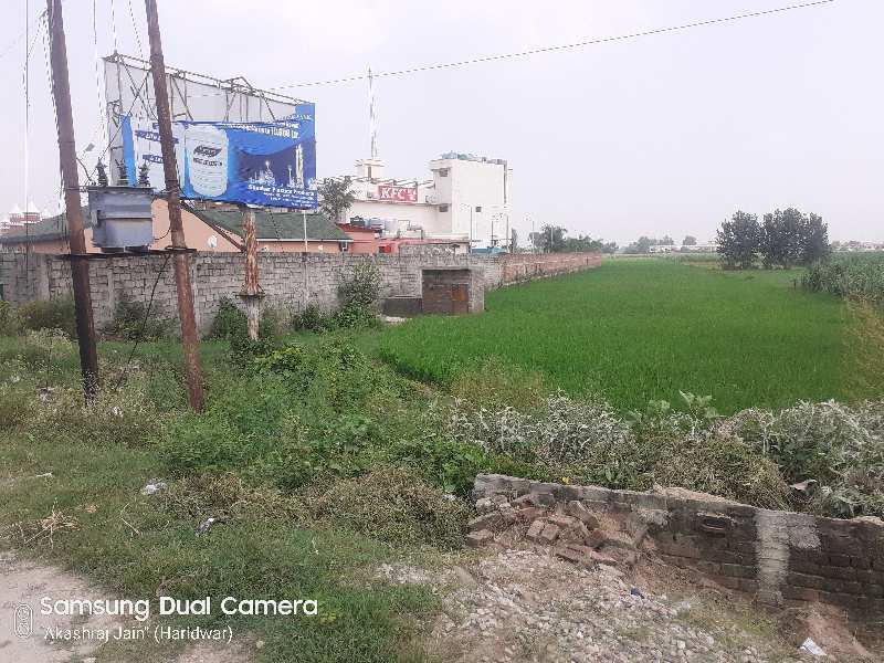 A Agricultural/Farm Land Is Available for Sale At Very Prime location in Haridwar On NH-58, Near Patanjali Yogapeeth Haridwar & Crystal World Bahadarabad Haridwar,