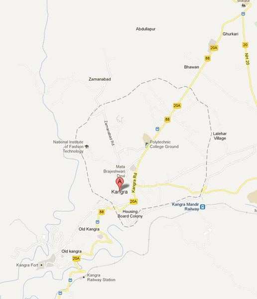 11 Karnal(6655 Yrds) Land for Sale, Near Kangra Bus Stand, Kangra,Himachal Pradesh