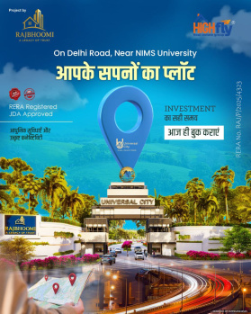 Residential Plot for Sale in Delhi Road, Jaipur (122.22 Sq. Yards)