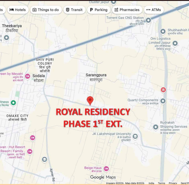 JDA  and RERA Registered Gated township