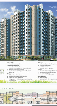 Flats & Apartments for Sale in Virar West, Mumbai (692 Sq.ft.)