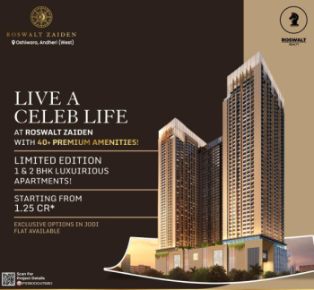 Flats & Apartments for Sale in Jogeshwari West, Mumbai (605 Sq.ft.)