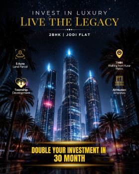 2 BHK Flats & Apartments for Sale in Malad East, Mumbai (600 Sq.ft.)