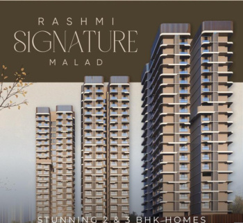 2 BHK Flats & Apartments for Sale in Malad West, Mumbai (778 Sq.ft.)