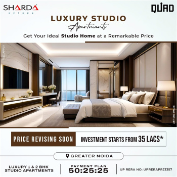 570 Sq.ft. Studio Apartments for Sale in Techzone 4, Greater Noida