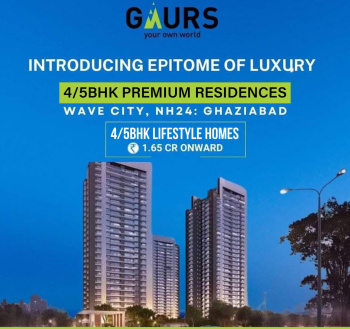 4 BHK Flats & Apartments for Sale in NH 24 Highway, Ghaziabad (2800 Sq.ft.)