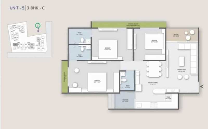 2BHK LUXURIOUS FLAT AND APARTMENT IN SOUTH BOPAL AHMEDABAD