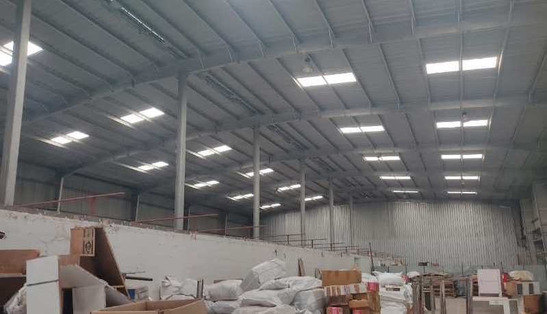 Warehouse at commercial complex