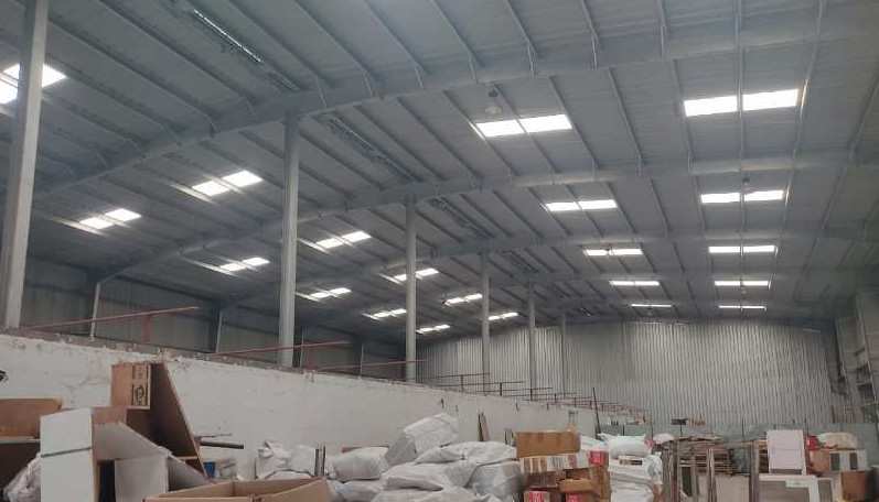 Warehouse at commercial complex