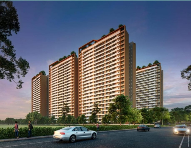 3 BHK Flats & Apartments for Sale in Wakad, Pune (939 Sq.ft.)