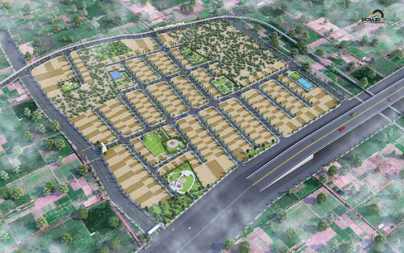1188 Sq.ft. Residential Plot for Sale in Wardha Road, Nagpur