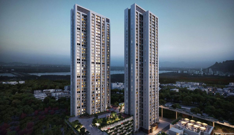 2 BHK Flats & Apartments for Sale in Balkum, Thane