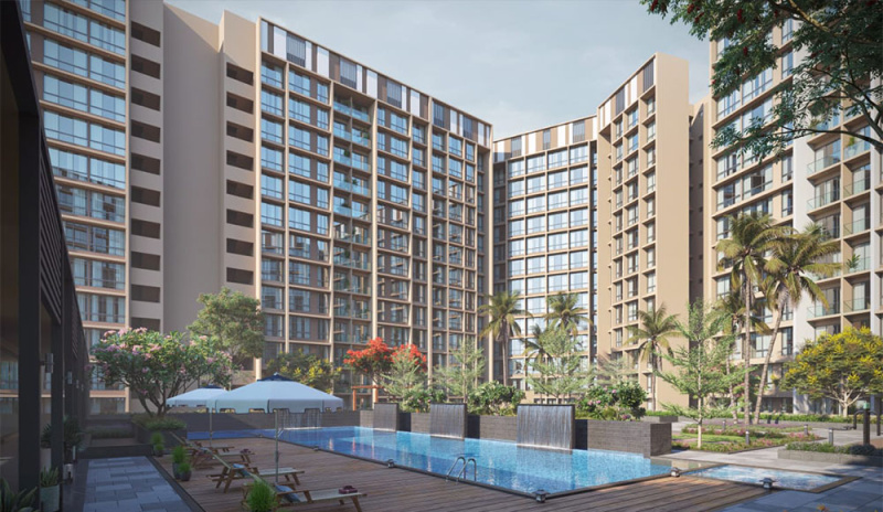Flats & Apartments for Sale in Kharghar, Navi Mumbai (396 Sq.ft.)