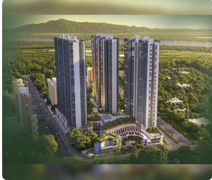 Flats & Apartments for Sale in Ghodbunder Road, Thane (702 Sq.ft.)